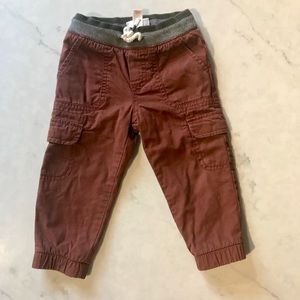 Double Lined Toddler Boy Jogger Cargo Pants